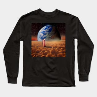 Die Schöpfung des Planeten Erde Long Sleeve T-Shirt